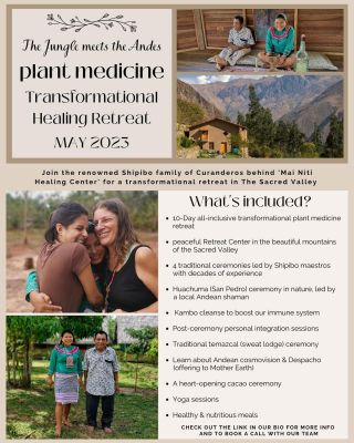 Experience Healing: Mai Niti Ayahuasca Retreats